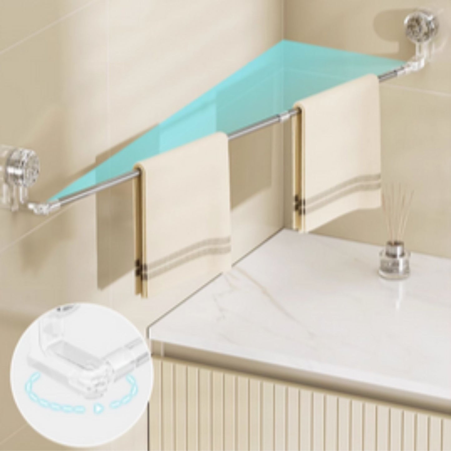 EasyGrip Towel Organizer