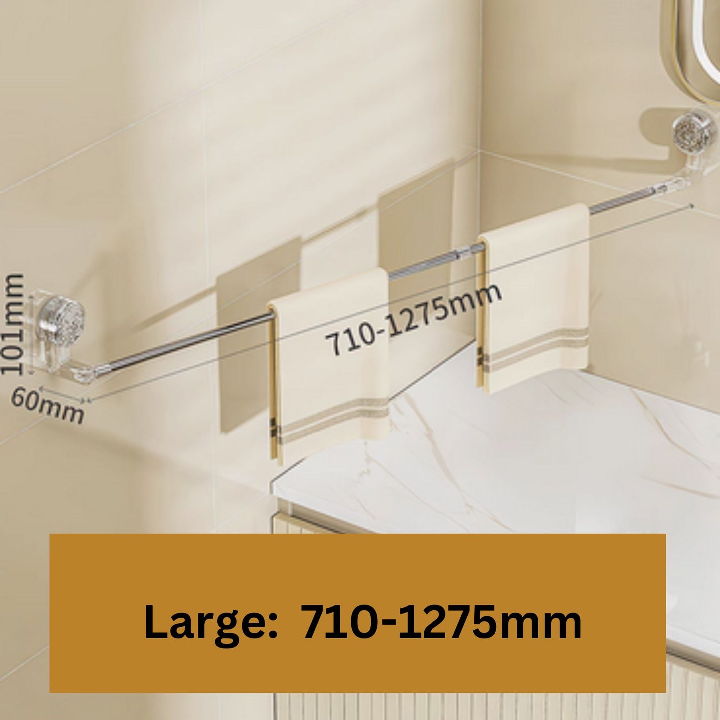 EasyGrip Towel Organizer