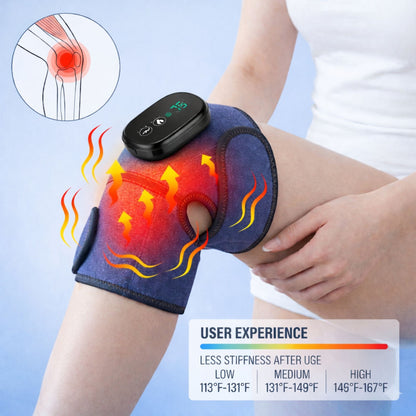 Red Light Therapy for Knee Pain & Stiffness + Heating + Massage